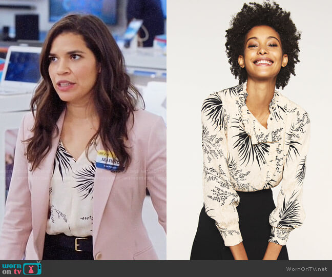 by ba&sh worn by Amy (America Ferrera) on Superstore