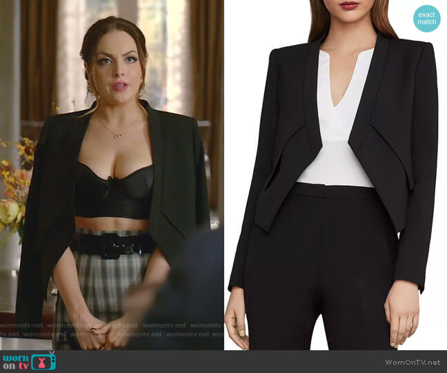 Bcbgmaxazria Lloyd Blazer worn by Fallon Carrington (Elizabeth Gillies) on Dynasty
