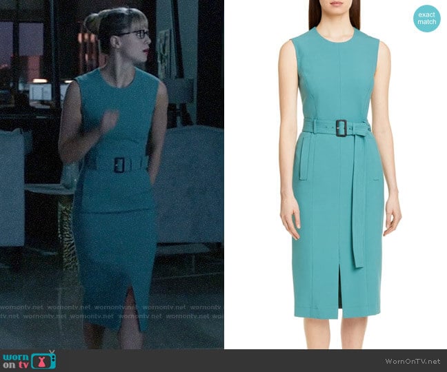 BOSS Dadoria Dress worn by Kara Danvers (Melissa Benoist) on Supergirl