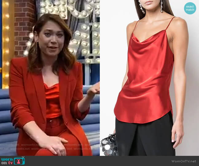 Cinq a Sept Marta Cami worn by Ginger Zee on Good Morning America