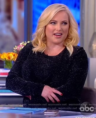 Meghan’s metallic dress on The View