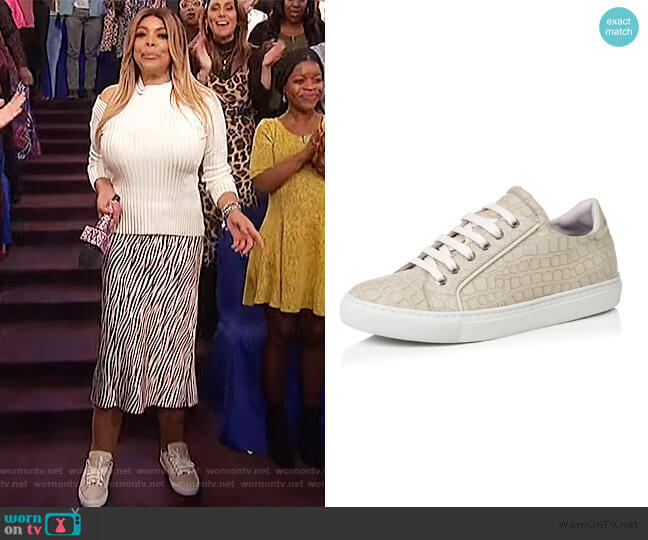 Emme Cadeau Nadia Shoes worn by Wendy Williams on The Wendy Williams Show