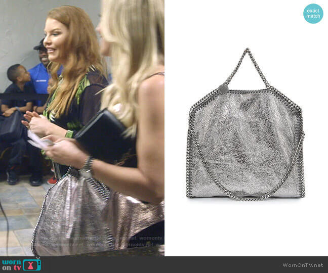 Stella McCartney Falabella Tote Bag worn by Brandi Redmond on The Real Housewives of Dallas