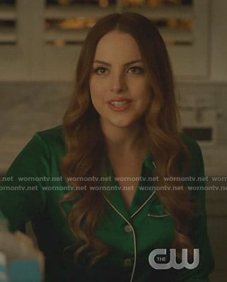 Fallon’s green pajamas on Dynasty