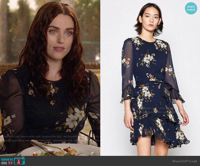 Joie Kayane Dress worn by Lena Luthor (Katie McGrath) on Supergirl