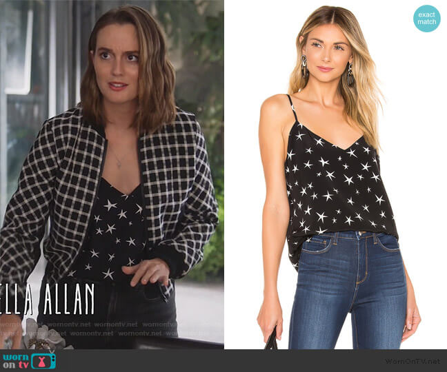 L'Agence Jane Spaghetti Strap Top worn by Angie (Leighton Meester) on Single Parents