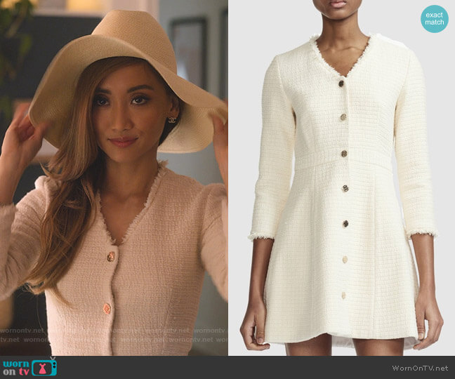 Maje Ryzer Dress worn by Madison Maxwell (Brenda Song) on Dollface