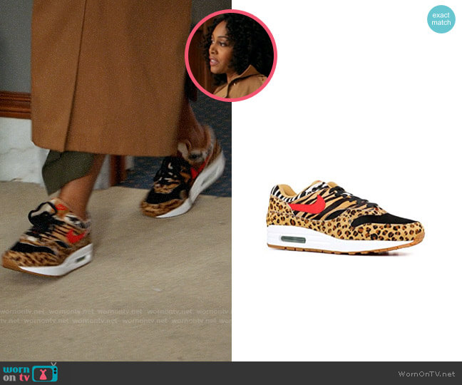 Nike Air Max Sneakers in Animal Pack worn by Lola Carmichael (Simone Missick) on All Rise