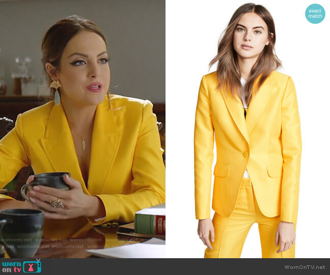 Pallas Egoiste Jacket worn by Fallon Carrington (Elizabeth Gillies) on Dynasty