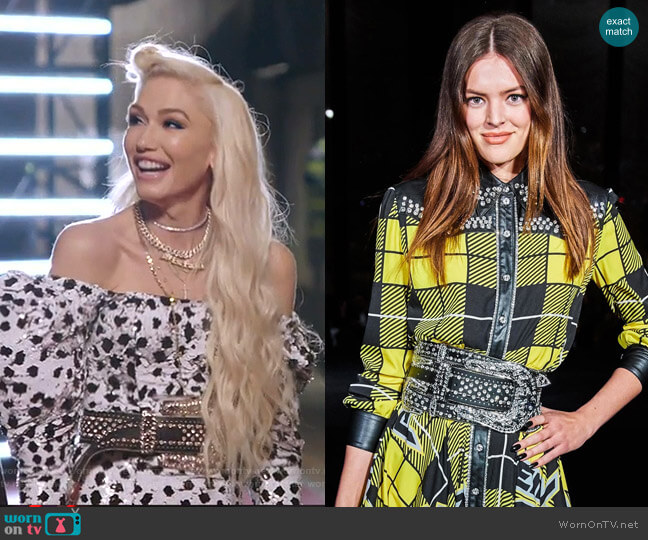 Philipp Plein Fall 2019 Collection worn by Gwen Stefani on The Voice