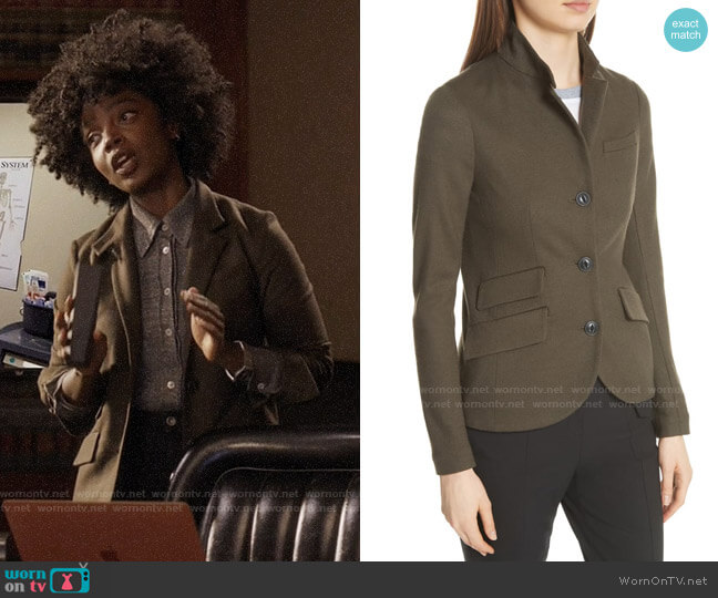Rag & Bone Slade Blazer worn by Briana Johnson (MaameYaa Boafo) on Bluff City Law