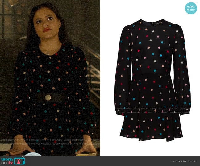 Realisation Par The Elke Dress in Post Modern worn by Maggie Vera (Sarah Jeffery) on Charmed