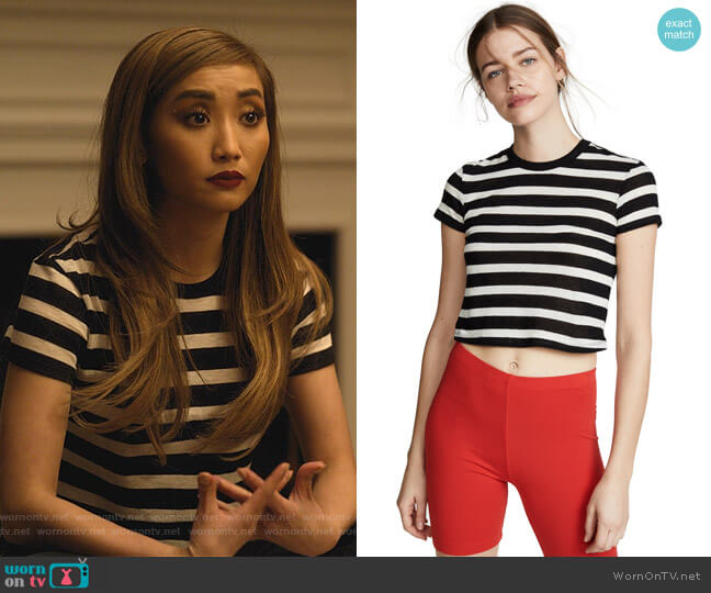 RtA Rain Tee worn by Madison Maxwell (Brenda Song) on Dollface