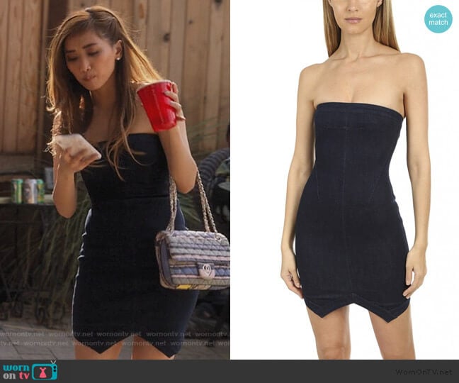 RTA Wydle Dress worn by Madison Maxwell (Brenda Song) on Dollface