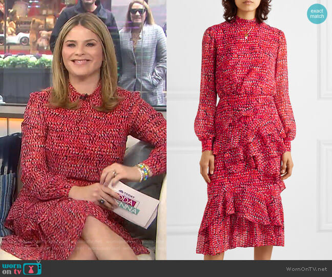 Saloni Isa Dress worn by Jenna Bush Hager on Today