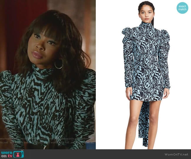 Solace London Marne Mini Dress worn by Monica Colby (Wakeema Hollis) on Dynasty