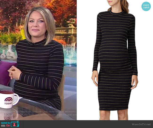 Soon Maternity Casima Dress worn by Dylan Dreyer on Today