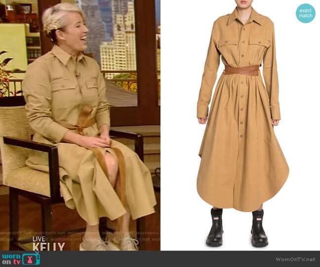 Stella McCartney Cotton Belted Maxi Shirtdress