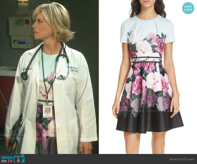 Ted Baker Wilmana Dress worn by Kayla Brady (Mary Beth Evans) on Days of our Lives