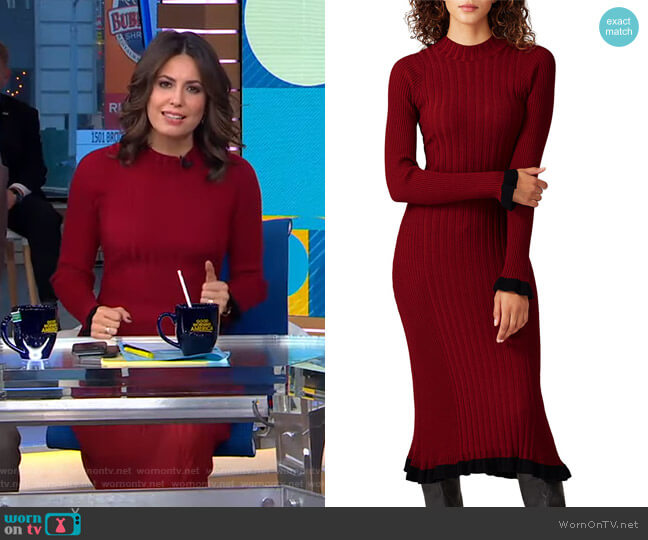 Veda Figgy Dress worn by Cecilia Vega on Good Morning America