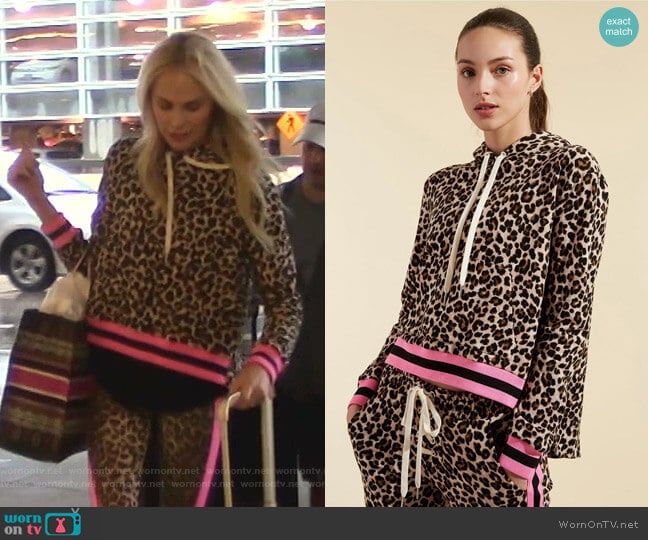 Veronica Beard x Bandier Laila Sweatshirt worn by Kameron Westcott on The Real Housewives of Dallas