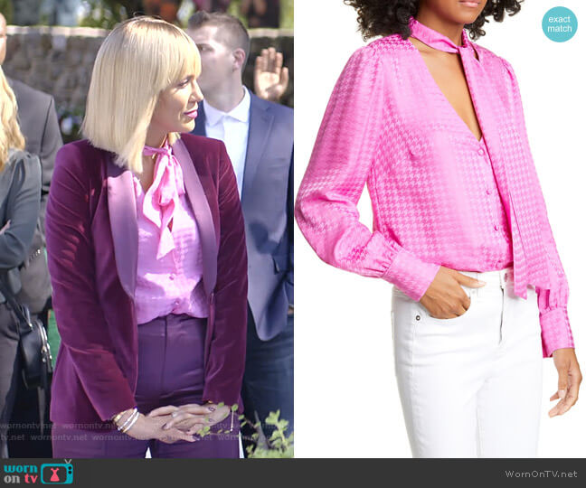 Veronica Beard Nicky Top worn by Giselle (Nicole Ari Parker) on Empire