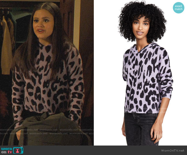 360 Sweater Carson Cashmere Sweater worn by Maggie Vera (Sarah Jeffery) on Charmed