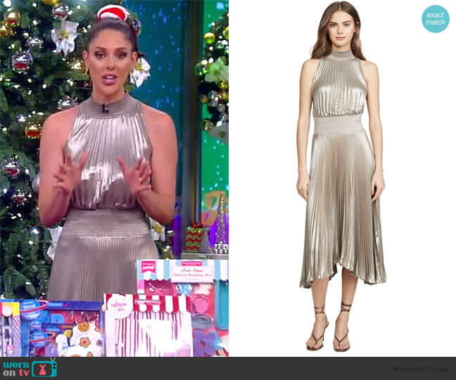 A.L.C. Renzo Dress worn by Abby Huntsman on The View