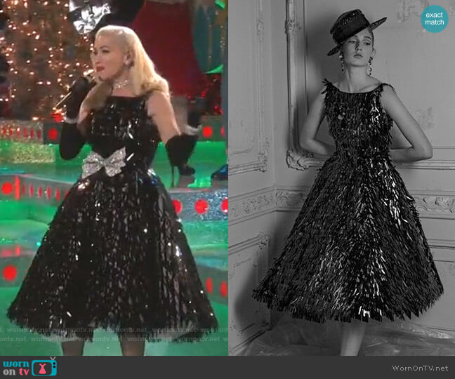 Vassilis Zoulias Audrey Dress worn by Gwen Stefani on The Voice