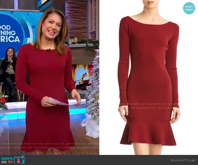 Bailey 44 Tara Dress worn by Ginger Zee on Good Morning America