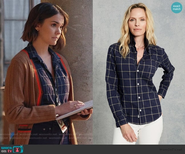 Frank & Eileen Barry Signature Crinkle worn by Callie Foster (Maia Mitchell) on Good Trouble