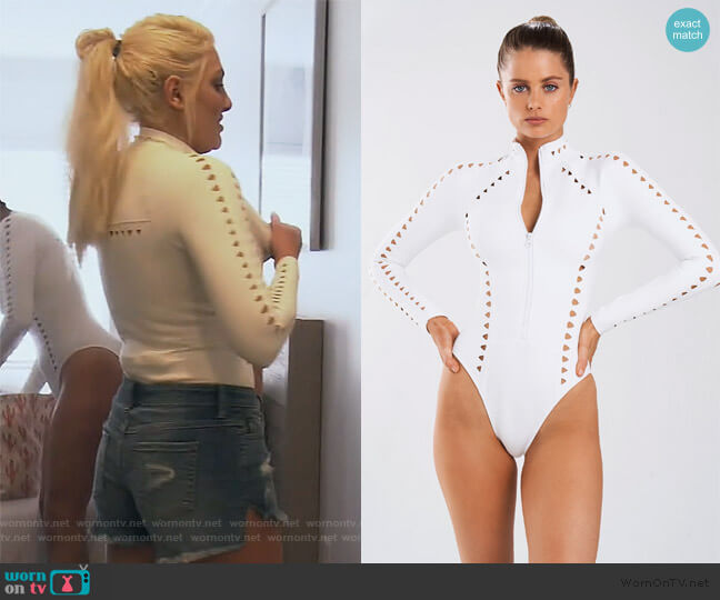 Gigi C Riley Surfsuit worn by Gina Kirschenheiter on The Real Housewives of Orange County