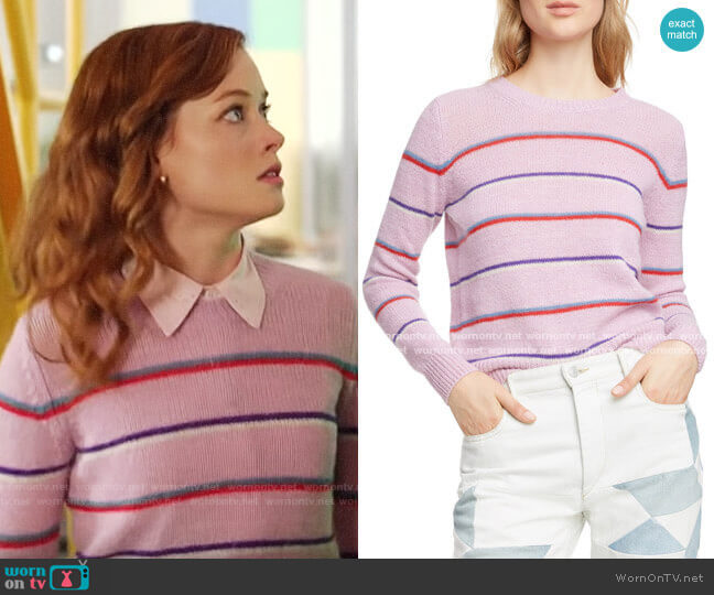 Isabel Marant Etoile Gian Sweater worn by Zoey Clarke (Jane Levy) on Zoeys Extraordinary Playlist