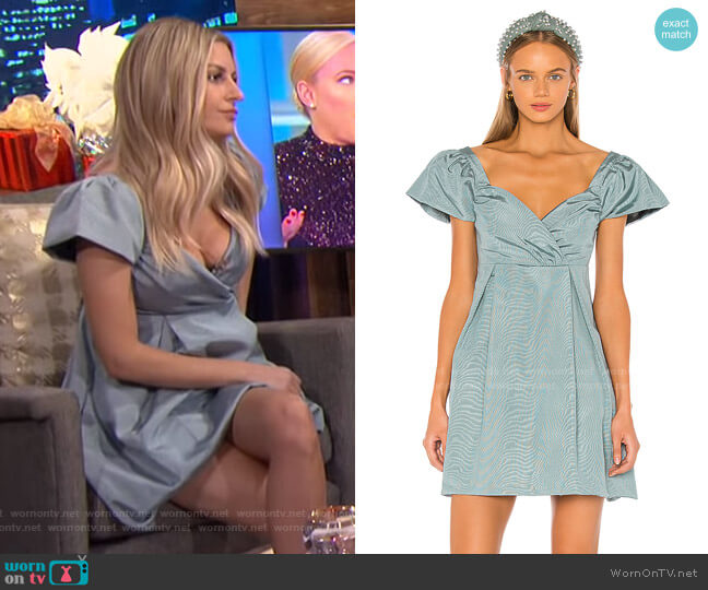 LPA Natasha Dress worn by Morgan Stewart on E! News