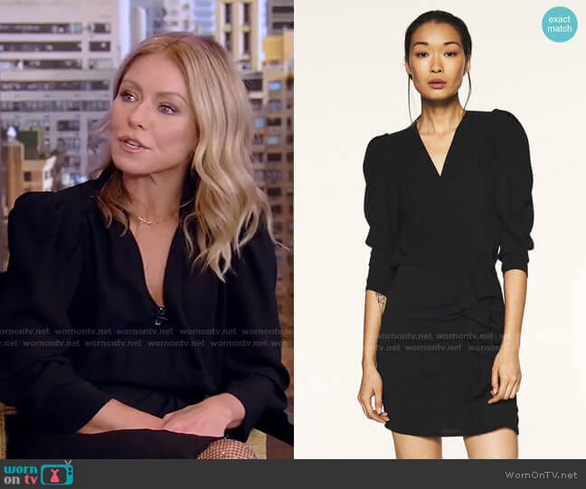 Ba&Sh Melinda Dress worn by Kelly Ripa on Live with Kelly and Mark