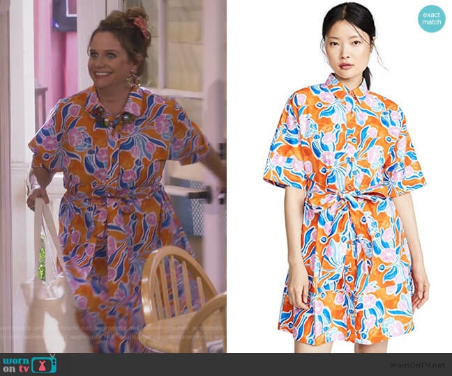 Rachel Antonoff Miriam Dress worn by Kimmy Gibbler (Andrea Barber) on Fuller House