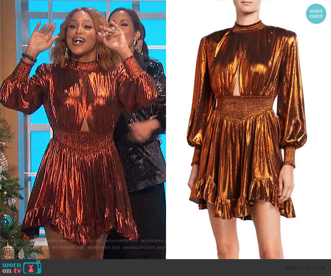 Retrofete Melody Dress worn by Eve on The Talk