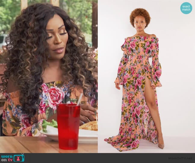 Sai Sankoh Rosario Maxi Dress worn by Cynthia Bailey on The Real Housewives of Atlanta