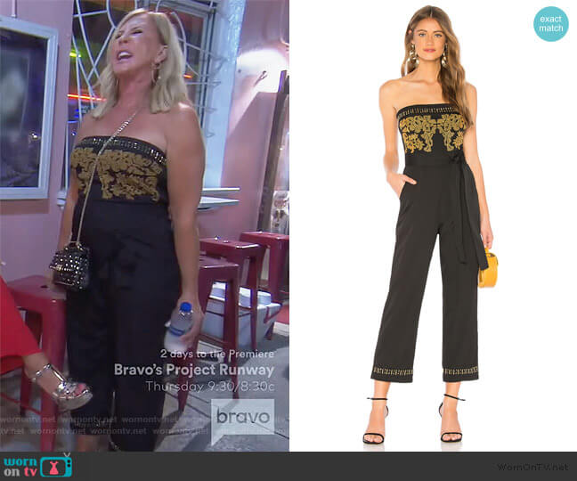 Tularosa Emma Jumpsuit worn by Vicki Gunvalson on The Real Housewives of Orange County