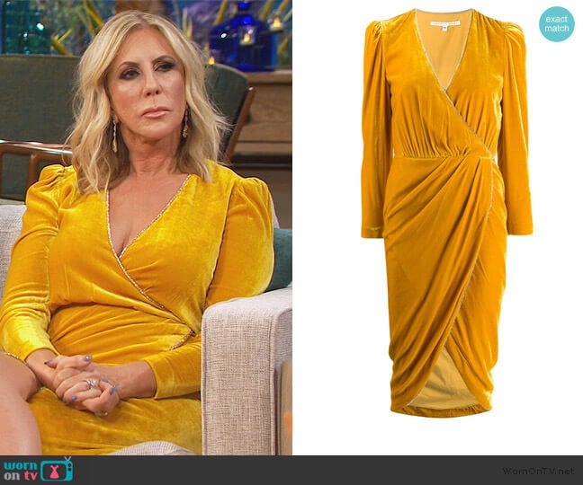 Veronica Beard Anthea Dress worn by Vicki Gunvalson on The Real Housewives of Orange County