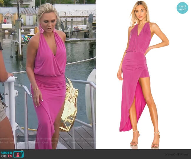 Young Fabulous & Broke Birdseye Dress worn by Tamra Judge on The Real Housewives of Orange County