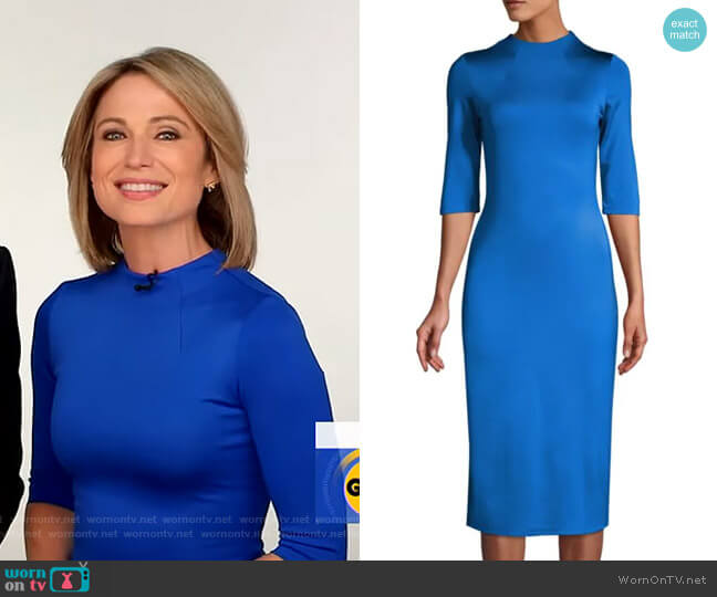 Alice + Olivia Delora Dress worn by Amy Robach on Good Morning America