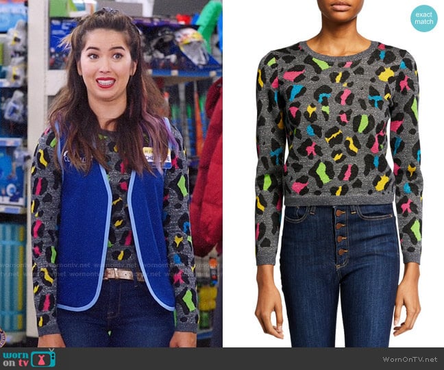 Alice + Olivia Rhodes Top worn by Cheyenne (Nichole Bloom) on Superstore
