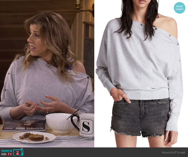 All Saints Elle Sweater worn by Stephanie Tanner (Jodie Sweetin) on Fuller House