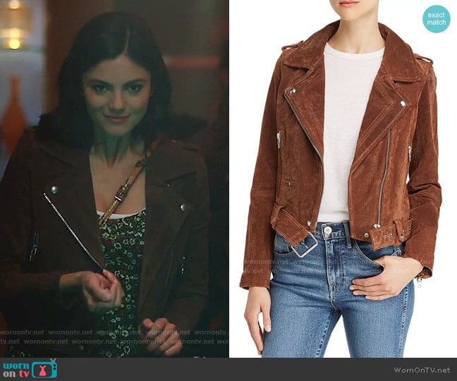 Blank NYC Suede Moto Jacket