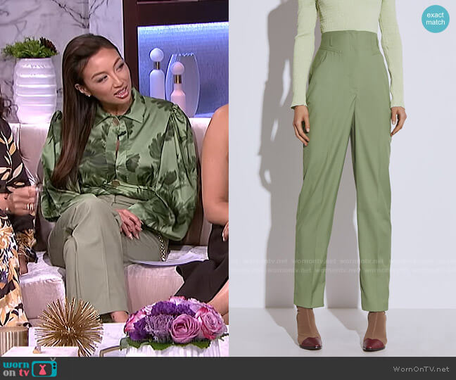 C/Meo Collective Just The Same Pant worn by Jeannie Mai on The Real