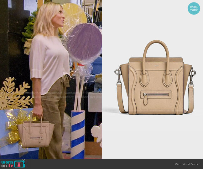 Celine Nano Luggage Bag worn by Kristin Cavallari on Very Cavallari