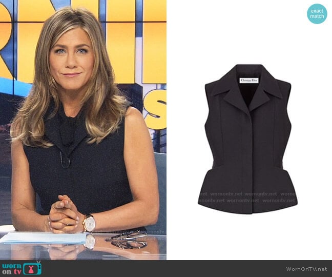 by Dior - Spring 2019 Collection worn by Alex Levy (Jennifer Aniston) on The Morning Show