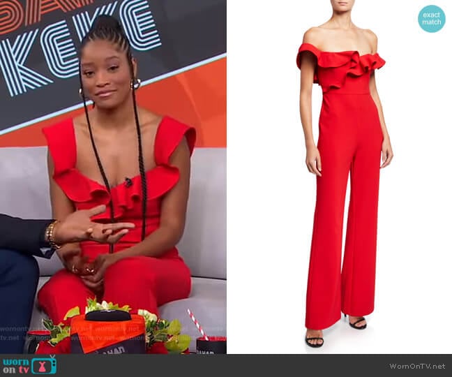Likely Miller Jumpsuit worn by Keke Palmer on Good Morning America