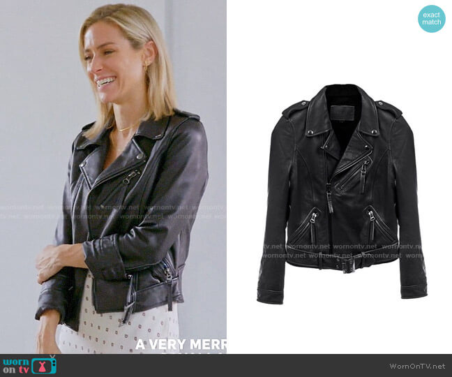 Linea Pelle Moto Jacket worn by Kristin Cavallari on Very Cavallari